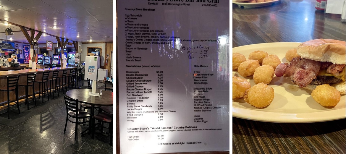 De Witt Country Store Menu